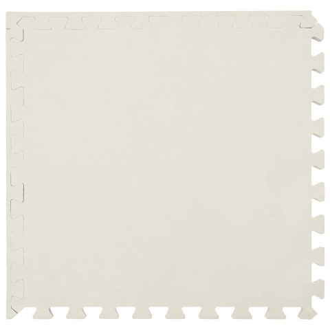 VidaXL Mata podłogowa do basenu 40 pcs drewno 14,4 m² Pianka EVA