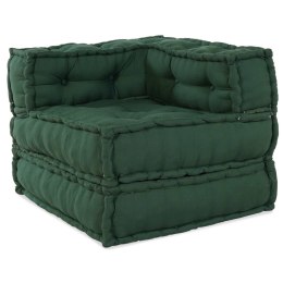 VidaXL Modularna jednostka sofy 2 pcs zielony 140 x 70 x 56 cm tkanina