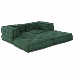 VidaXL Modularna jednostka sofy 2 pcs zielony 140 x 70 x 56 cm tkanina