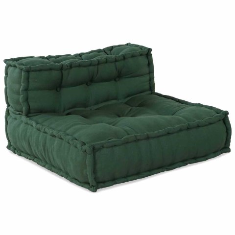 VidaXL Modularna jednostka sofy 3 pcs zielony tkanina