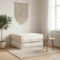 VidaXL Modułowa sofa kremowa 70x70x36 Tkanina