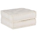 VidaXL Modułowa sofa kremowa 70x70x36 Tkanina