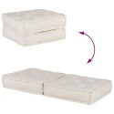 VidaXL Modułowa sofa kremowa 70x70x36 Tkanina
