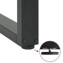 VidaXL Nogi do stołu barowego w kształcie litery U 2 szt. Antracyt 50x(110-111) cm Stal