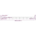 VidaXL Ogrodzenie ogrodowe z włócznią, stal 1603,5x150 cm, czarne
