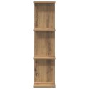 VidaXL Półka ścienna 2 pcs Dąb artisan 22 x 15 x 100 cm
