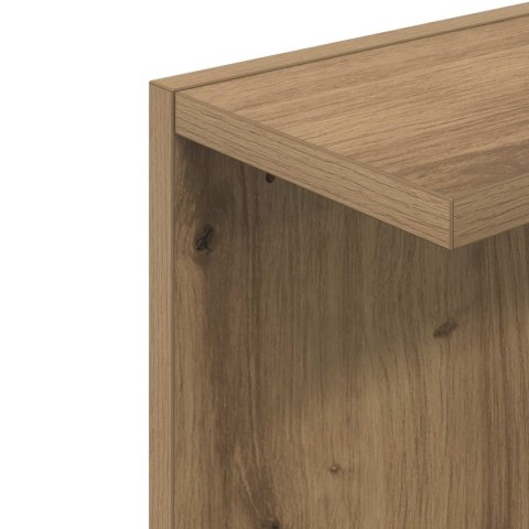 VidaXL Półka ścienna 2 pcs Dąb artisan 22 x 15 x 100 cm