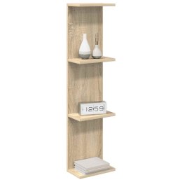 VidaXL Półka ścienna 2 pcs dąb Sonoma 22 x 15 x 100 cm