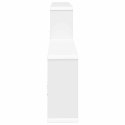 VidaXL Półka ścienna Biały 130 x 10 x 50 cm Drewno inżynieryjne