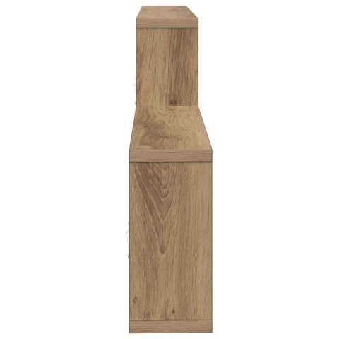 VidaXL Półka ścienna Dąb artisan 130 x 10 x 50 cm Drewno inżynieryjne