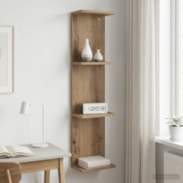 VidaXL Półka ścienna Dąb artisan 22 x 15 x 100 cm Drewno inżynieryjne
