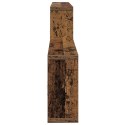 VidaXL Półka ścienna Stare drewno 130 x 10 x 50 cm Drewno inżynieryjne