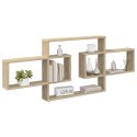 VidaXL Półka ścienna dąb Sonoma 130 x 10 x 50 cm Drewno inżynieryjne