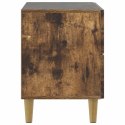 VidaXL Szafka Nocna Dąb wędzony 62 x 34,5 x 48 cm Drewno inżynieryjne