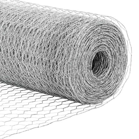 VidaXL Sześcioramienna podstawa ogrodzenia 100 x 0,6 m Stal ocynkowana