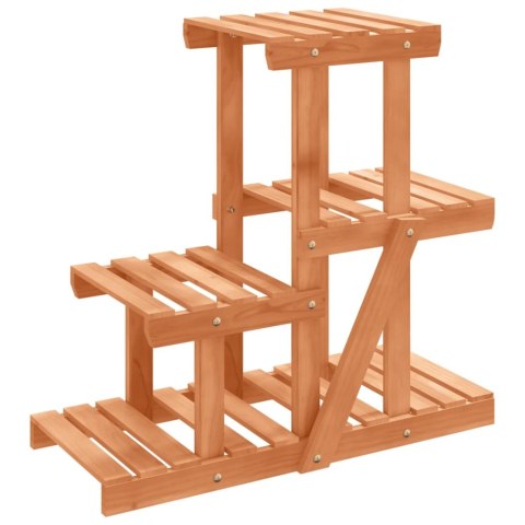 VidaXL Kwietnik, 58x25x51 cm, lite drewno jodłowe
