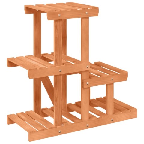 VidaXL Kwietnik, 58x25x51 cm, lite drewno jodłowe