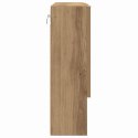 VidaXL Szafka z lustrem Dąb rzemieślniczy 59 x 17 x 55 cm