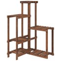 VidaXL Kwietnik, 62,5x61,5x101,5 cm, lite drewno jodłowe