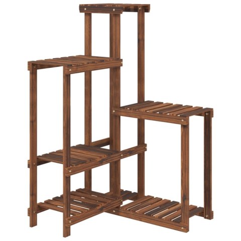 VidaXL Kwietnik, 62,5x61,5x101,5 cm, lite drewno jodłowe