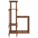 VidaXL Kwietnik, 62,5x61,5x101,5 cm, lite drewno jodłowe