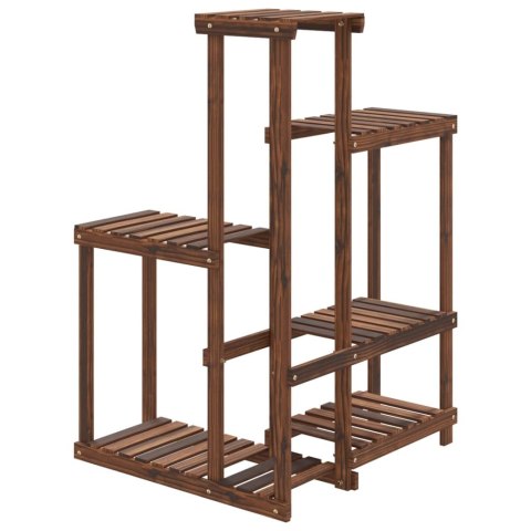VidaXL Kwietnik, 62,5x61,5x101,5 cm, lite drewno jodłowe