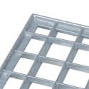 VidaXL Ruszt Srebrny 50 x 35 x 2 cm Stal ocynkowana na gorąco