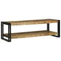 VidaXL Stolik kawowy Brązowy 120 x 50 x 38 cm Drewno z mango