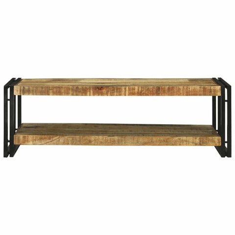 VidaXL Stolik kawowy Brązowy 120 x 50 x 38 cm Drewno z mango