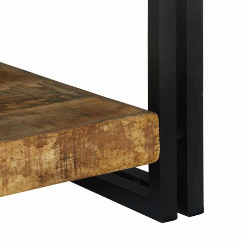 VidaXL Stolik kawowy Brązowy 120 x 50 x 38 cm Drewno z mango