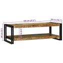 VidaXL Stolik kawowy Brązowy 120 x 50 x 38 cm Drewno z mango