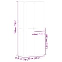 BIAŁA SZAFKA NA BUTY 80X35.5X180CM