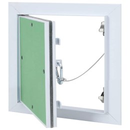 PANEL DOSTĘPU ZIELONY I SREBRNY 30 X 30 CM
