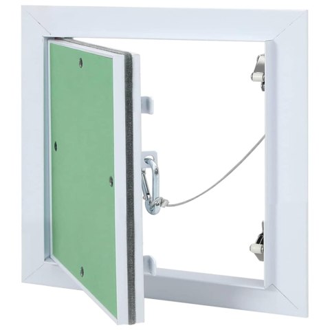 PANEL DOSTĘPU ZIELONY I SREBRNY 30 X 30 CM