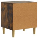 VidaXL Szafka Nocna z szufladą 2 pcs Dąb wędzony 43 x 34,5 x 48 cm