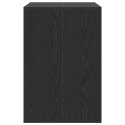 VidaXL Szafka na pralkę Czarny Dąb 87 x 60 x 89 cm Drewno inżynieryjne