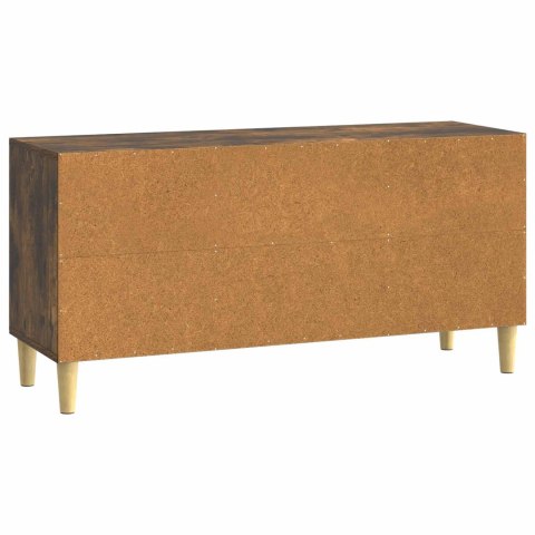 VidaXL Szafka pod telewizor Dąb wędzony 102 x 34,5 x 50 cm