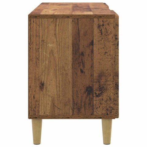 VidaXL Szafka pod telewizor Stare drewno 102 x 34,5 x 50 cm