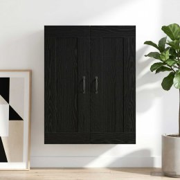 VidaXL Szafka ścienna Czarny dąb 69,5 x 34 x 90 cm Drewno inżynieryjne