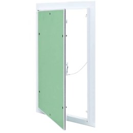 PANEL DOSTĘPU ZIELONY I SREBRNY 30 X 45 CM