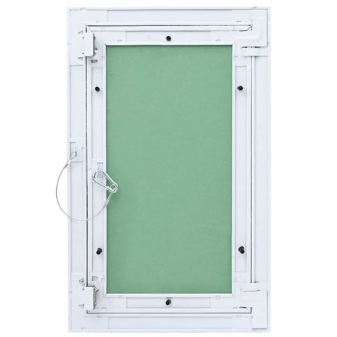 PANEL DOSTĘPU ZIELONY I SREBRNY 30 X 45 CM
