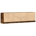 VidaXL Szafka pod TV z LED, przydymiony dąb, 180x34x50 cm