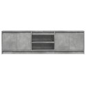 VidaXL Szafka pod TV z LED, szarość betonu, 180x34x50 cm