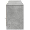 VidaXL Szafka pod TV z LED, szarość betonu, 180x34x50 cm