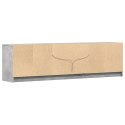 VidaXL Szafka pod TV z LED, szarość betonu, 180x34x50 cm