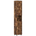 VidaXL Zestaw Szafek Łazienkowych TULUM Dąb wędzony 37 x 31,5 x 203 cm
