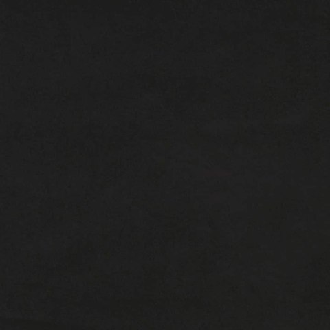 VidaXL 3-cz. wypoczynek Chesterfield z wałkami, czarny, aksamit