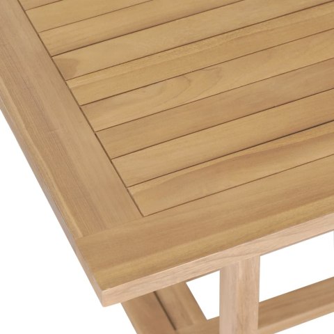 VidaXL 9-cz. zestaw mebli do ogrodu, 180-280x100x75 cm, drewno tekowe