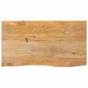 VidaXL Blat stołu z naturalną krawędzią, 100x60x2,5 cm, drewno mango