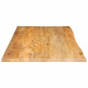 VidaXL Blat stołu z naturalną krawędzią, 100x60x2,5 cm, drewno mango
